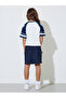 Girls Graphic print Oversized T-Shirt and Solid Pleated Skirt Set - 5