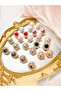 Embellished Stud Earrings - 2