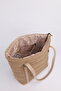 Women's Mink Quilted Stitched Waterproof Fluffy Fabric Large Size Shopper Bag Parma - 6