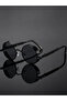 Round Black Sunglasses - 5