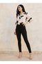 Smart Regular Fit High-Low Shirt with Notch Collar - 3