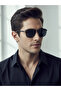 Grey Square Frame Sunglasses - 2