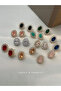 Embellished Stud Earrings - 2