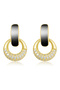 Embellished Dangle Earrings - 4