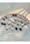 Embellished Dangle Earrings - 2