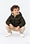 Unisex Children's Fleece Hooded Inflatable Coat - 3