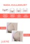 Butterfly Model Bra - Push up Lifting and Gathering Silicone Bra for Low-Cut Dresses Beige - 6