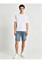 Men White Round Neck Short Sleeve T-Shirt - 3