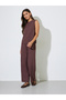 Pack of 3 - Burgundy Kimono, Top and Trousers Co-ord Set - 2