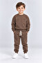 Boys' Sweatshirt with Pockets and Jogger Sweatpants 2-Piece Set Daily Comfortable Children's Sweatpants Set Ak125