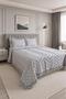 Ruffle Sementina 3 Piece Double Pique Set Gray