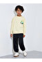 Boys Yellow Graphic Print Regular Fit Sweatshirt - 2