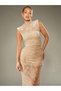 Rochie maxi, bej - M - 3