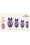 Aura Bowknot Disco Ball Patterned Woven Base Decorative Carpet Auraplus14 - 4