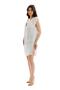 Women's White Linen Dress El.5101-26 - 4