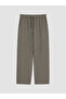 Xside Khaki Linen Look Men's Trousers