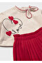 Baby Girl Skirt Set Rojo 2951 - 3