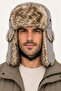 Unisex Pilot Beanie with Headphones, Fur-Lined Winter Hat - 4