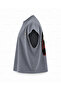 Naruto Madara Uchiha Armored Posture Printed Boxy Oversize Sleeveless T-Shirt - Anthracite - 3