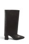 Larissa Diva Women's Pointed Toe Heeled Boots 00127012 Brown Skin - 6