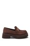 Siri Viven Women's Loafer 0012303 Brown Suede - 7