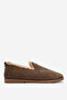 Women's Plush Lined Laceless Shoes Real Suede Leather Maren Suede Mink