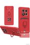 Spt-Gld Newface Redmi Note 14 Pro 5g Case Zuma Silicone with Business Card Holder and Ring (125925) - Red