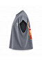 Kettlebell and Horn Printed Boxy Oversize Sleeveless T-Shirt - Anthracite - 3