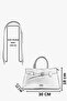 67-8145 Women's Burgundy Shoulder and Shoulder Bag - 7