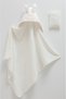 Baby Bath Towel and Washcloth Set with Rabbit Ears and Hood - Baby Shower Gift Bath Set