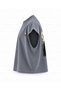 One Piece Sanji Suit Profile Printed Boxy Oversize Sleeveless T-Shirt - Anthracite - 3