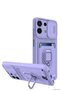 Spt-Gld Newface Redmi Note 13 4g Case Zuma Silicone with Business Card Holder and Ring (131421) - Lilac