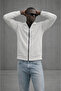 Men's Hakim Collar Winter Gray Sweatshirt - 3
