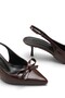 Talitha Fia Women's Pointed Toe Open Back Thin Heeled Shoes 0012300 - 6