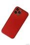 Spt-Gld Newface iPhone 13 Pro Max Case Coco Leather Silicone Cover (143833) - Red - 2