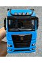 Mercedes Head Movable Toy Metal Carrier Truck Actroc Model Diecast 12 cm Model Car