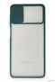 Spt-Gld Newface Galaxy M51 Case Palm Frosted Camera Sliding Silicone (140029) - Green - 2
