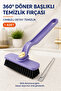 Sliding Door and Window Track Brush with Tweezers and Rotating Head for Narrow Spaces Home Cleaning and Maintenance Tool