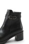 Maia Lila Women's Heeled Boots 0012785 Black Skin - 7