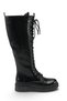 Nova Clara Women's Boots 0012399 Black Wrinkled Patent Leather - 7