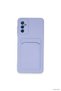 Spt-Gld Newface Galaxy A14 4g Case Kelvin Silicone with Business Card Holder (142645) - Lilac