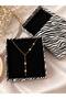 Star Y Necklace 316L Stainless Steel Gold “Anti-Allergic” Stylish Elegant Premium - 3