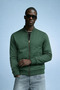 Men's Hakim Collar Winter Khaki Sweatshirt - 3