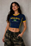 Vintage Brazil Printed Crop T-Shirt - 2