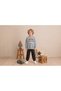 Boy's 100% Cotton Interlock Printed Long Sleeve Pajama Set - 3
