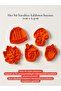 Autumn 5-Piece Cookie Mold Set |   Maple Leaf, Acorn, Hot Chocolate, Mushroom House, Sweater - 2