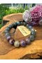Labradorite and Cheroite Natural Stone Design Bracelet - 2