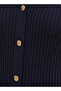 Youth Ribbed Bodycon Dress with Collar - 3