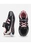 Kids' hook-and-loop fastened lace-up sneakers - casual everyday school shoes
