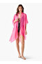 Tassle Trim Cover-Up Pink - 2